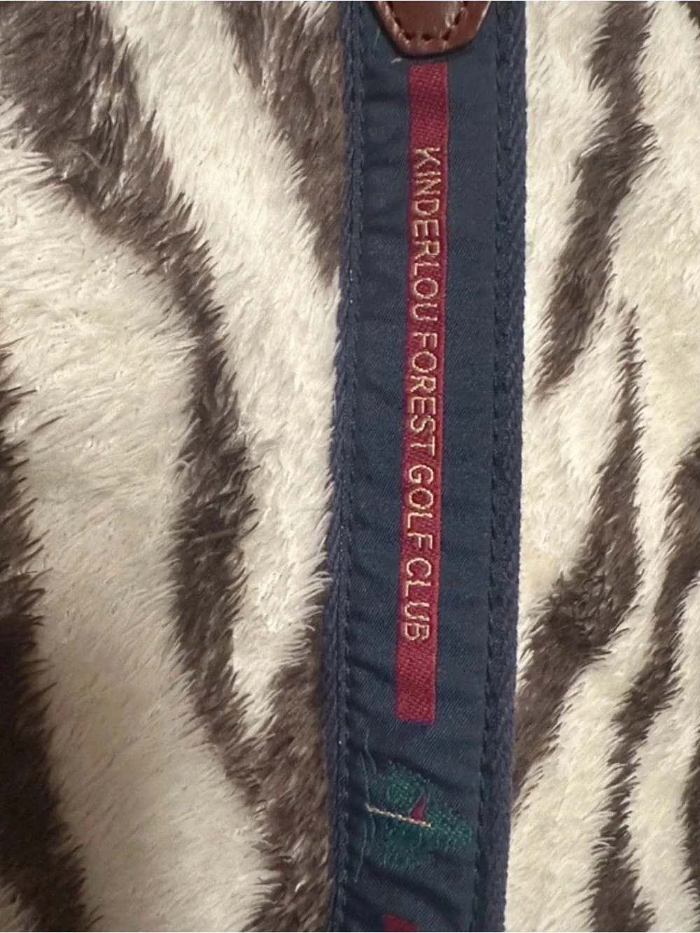 Men’s Navy and Red Belt